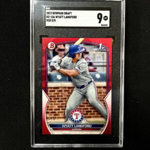 Wyatt Langford 2023 Bowman Draft